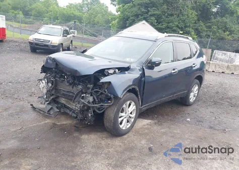 2015 Nissan Rogue S/Sl/Sv из США, поврежденный, VIN 5N1AT2MV4FC885612